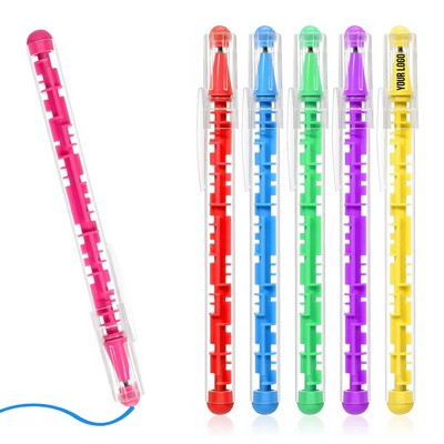 Maze Puzzle Shape Ballpoint Pen Stress Reliver