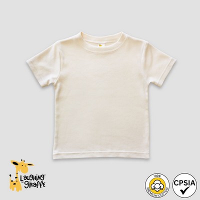 Toddler Short Sleeve T-Shirts-Crew Neck-Premium 100% Cotton-Laughing Giraffe®