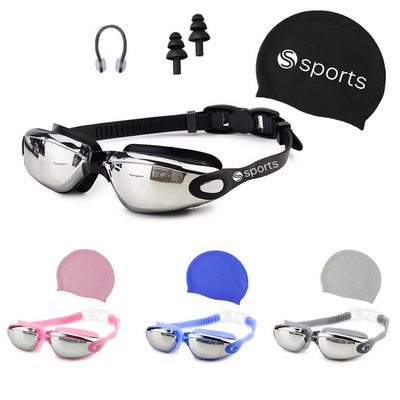 Swimming Goggles Set