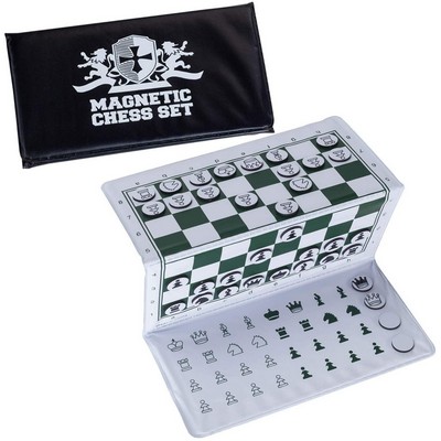 Mini Magnetic Pocket Chess Set - Travel Trifold, 6 in.