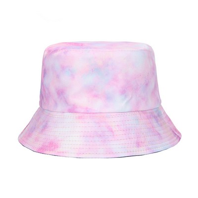 #2 Tie-dye Pattern Basin Cap Bucket Hat