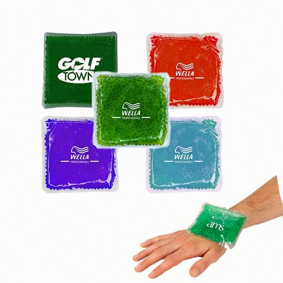 Reusable Square Gel Beads Hot/Cold Gel Pack