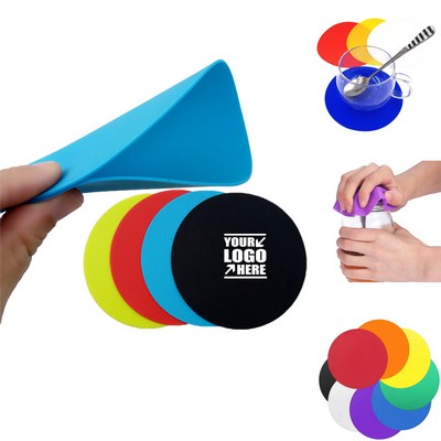 5'' Round Silicone Bottle Opener