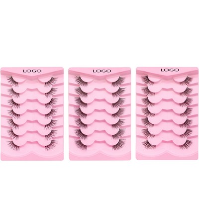 Fake Eyelashes 7 Pairs