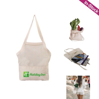 Reusable Mesh Grocery Shopping Bags