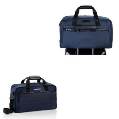 Bric's Porsche Design Roadster Pro Blue Small Weekender Bag