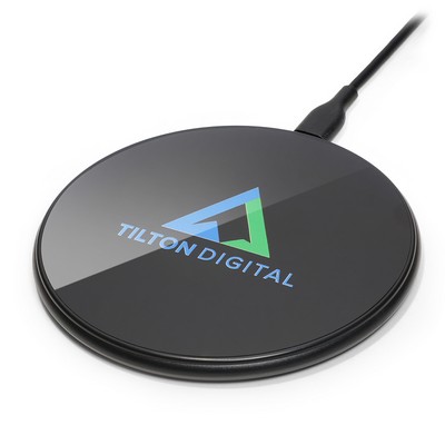 Recycled GRS Certified Fast 15W Round Wireless Charger