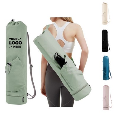 Yoga Mat Bag With Bottom Wet Pocket