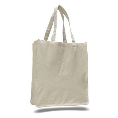 Heavy Canvas Jumbo Shopper Gusset