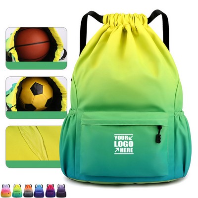 Pocket Drawstring Backpack