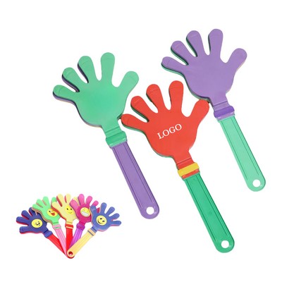 Colorful Plastic Hand Clapper