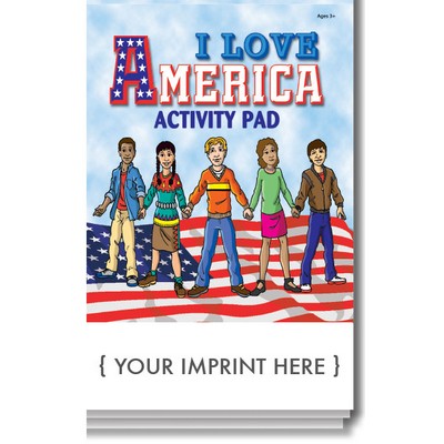 I Love America Activity Pad Fun Pack