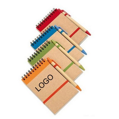 Eco-friendly Notepad with Pen