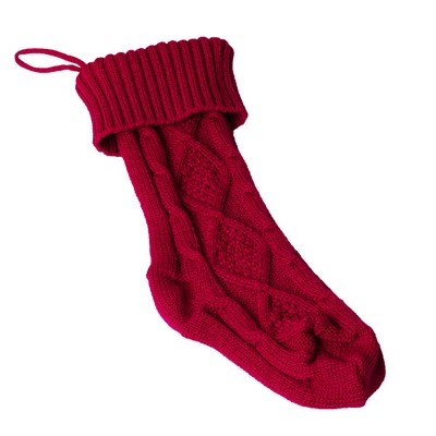 Large Size Knitting Christmas Sock