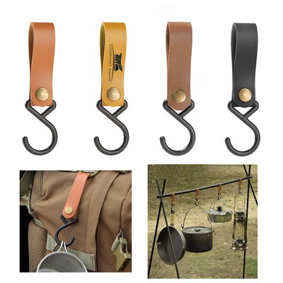 PU Leather Hanging Strap Hook