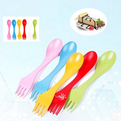 Plastic Sporks 3 in 1 Travel Fork