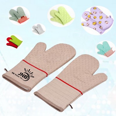 Heat-Resistant Oven Mitts