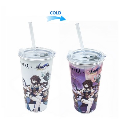 21Oz Cold Color Changing Coffee Cup