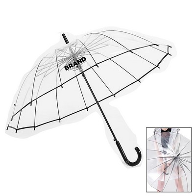 47 Arc Wedding Style Clear Bubble Umbrella