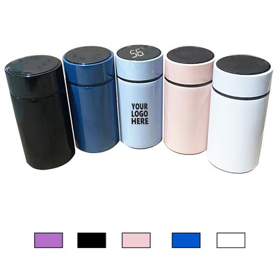 Mini Double Vacuum Temperature Display 304 Stainless Steel Thermos Cup