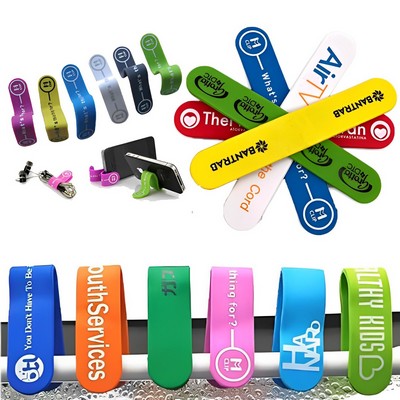 Multifuntional Silicone Magnetic Phone Holder Clip