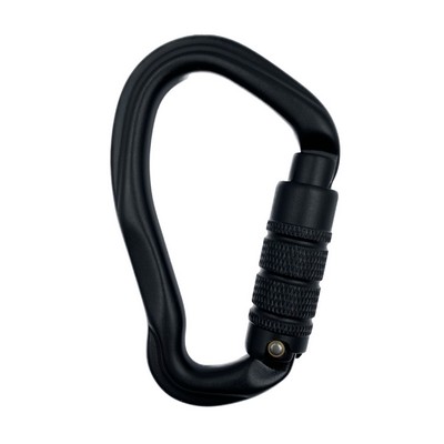 B Ring Triple Gate Aluminum Carabiner