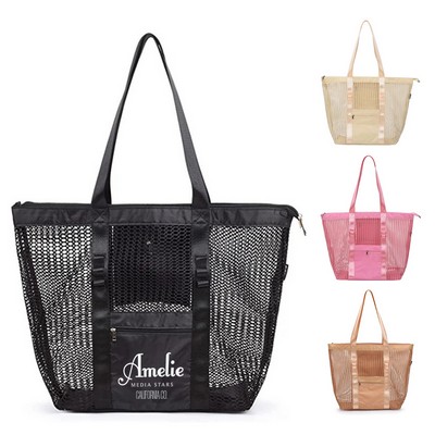 Mesh Beach Tote Bag