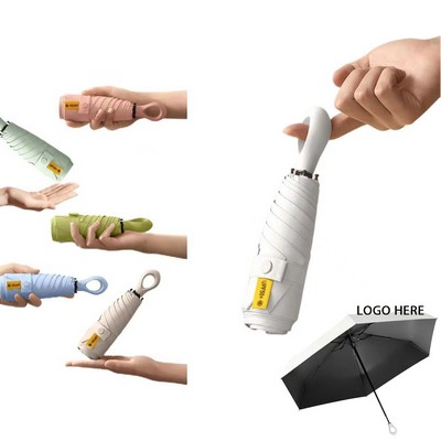 Mini Sunscreen Folding Umbrella