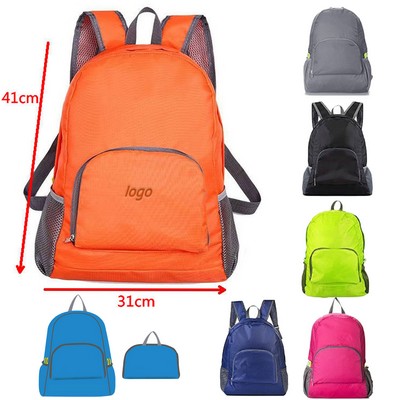 Oxford Cloth Folding Backpack