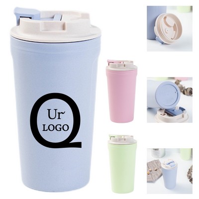 420Ml/14Oz Bamboo Fiber Reusable Coffee Mug