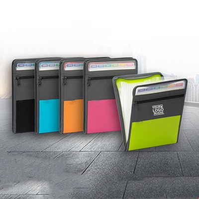 A4 Accordion File Organizer