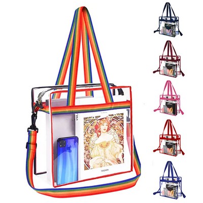 Clear PVC Tote Bag