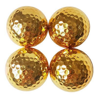 Gold Plated Golf Ball