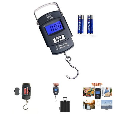 Digital Luggage Scale with Automatic Reading and Battery