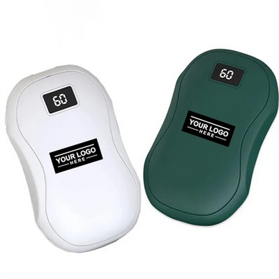 Mini Digital Display Hand Warmer - Portable Winter Essential