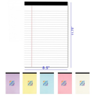 8.5 Inches x 11.75 Inches 60 Pages 30 Sheets Lined Page Note Book