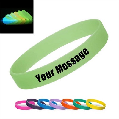 Luminous Silicone Wristbands