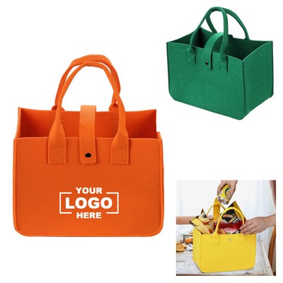 Eco-Friendly Felt Shopping Tote