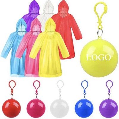 Transparent Disposable Raincoat