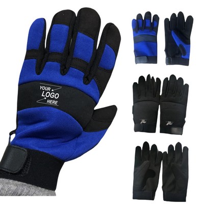 High Dexterity Synthetic Leather Work Gloves for Multi-Purpose Use