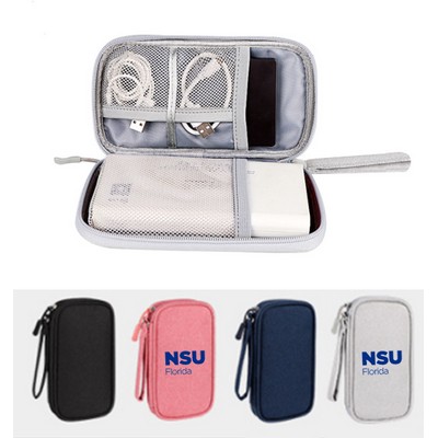 Travel Cable Organizer Pouch Electronic Accessories Carry Case