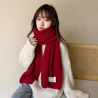 67" Winter Thicker Cable Knitted Scarf Wrap Chunky Long Warm Scarf