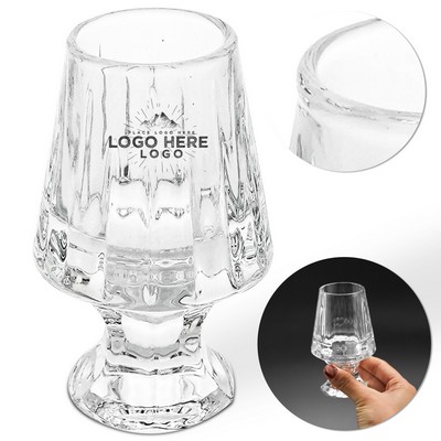 2.4oz Faceted Whiskey Tasting Glass