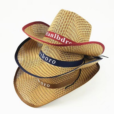 Western Cowboy Straw Hat