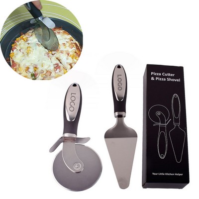 Stainless Steel Pizza Cutter Set