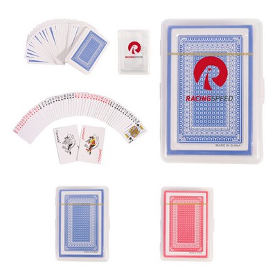 Standard Playing Cards With Plastic Box