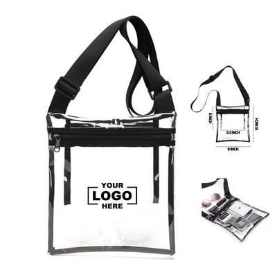 Clear Stadium Approved Crossbody Bag