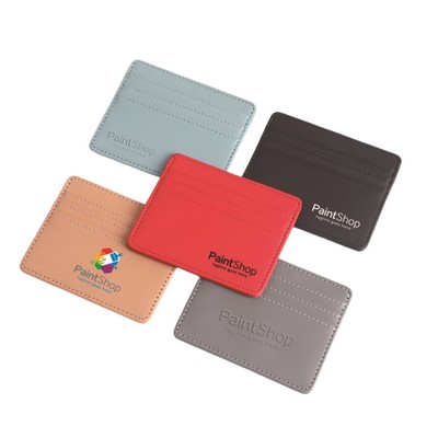 RFID Blocking Leather Card Holder