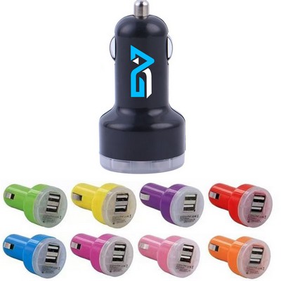 Dual USB Car Charger Adapter