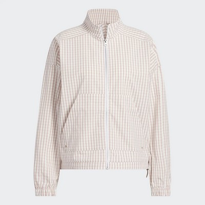 adidas Ladies Ultimate365 Gingham Jacket